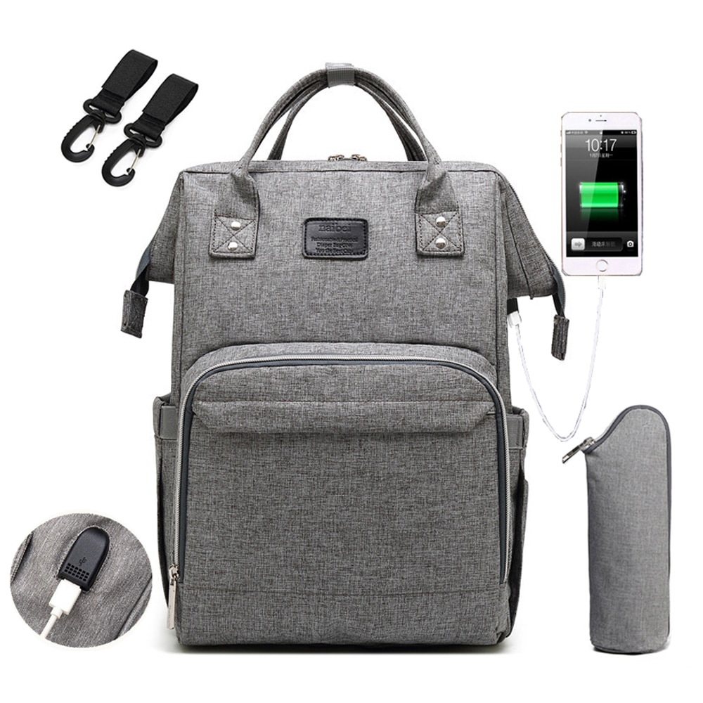 2020 new mummy backpack multifunction travel stroller nappy bag