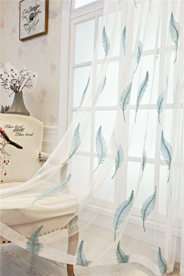 FEATHER Embroidery  sheer