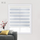 Zebra Roller Shades   Dual Layer   Sheer or Privacy