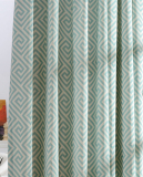 MAZE Geometric Printed pattern curtains