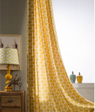 BUNNY Print pattern curtains