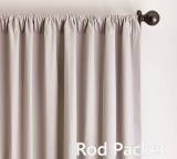 MARISSA Thickened fabric Blackout curtains  4 colors
