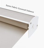 Same Color Covered Valance, 10 colors, remote control  Child safety