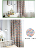 ELAINE Contrast design curtains