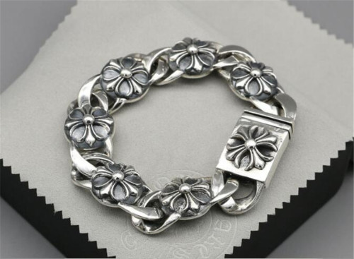 CHROME HEARTS BRACELET Sterling Silver Bracelet Domineering CHB075