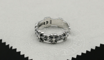 Chrome Hearts CH Open Ring Solid 925 Sterling Silver CHR007