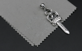 Chrome Hearts Pendant Dagger CHP006 Solid 925 Sterling Silver