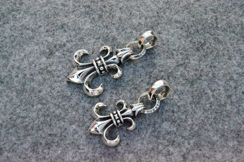 Chrome Hearts Pendant Army Fleur CHP076 Solid 925 Sterling Silver