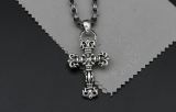 Chrome Hearts Pendant Filigree Cross CHP016 Solid 925 Sterling Silver