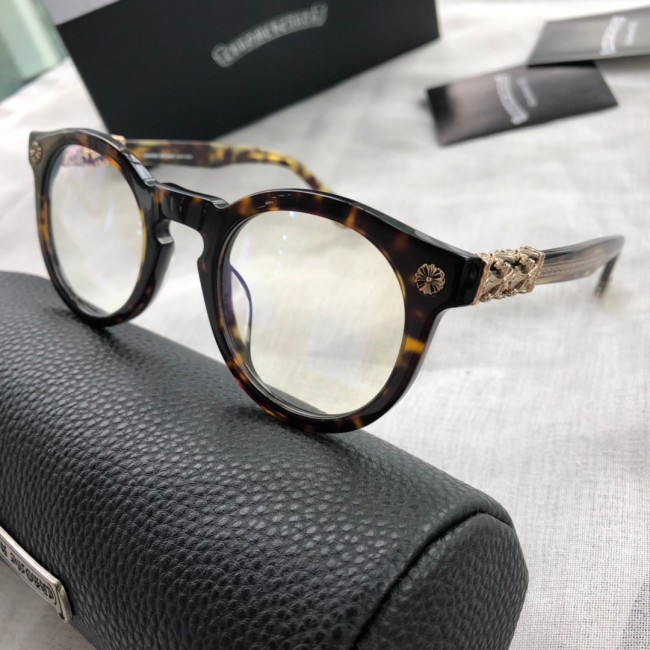 Shop Factory Price Chrome Hearts fake glass frames SGNTLE Online FCE170