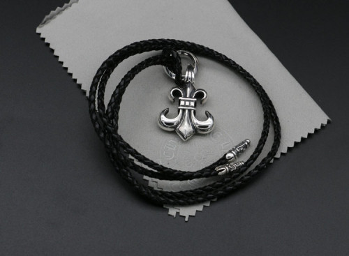 Chrome Hearts Pendant CH ARMY FLEUR CHP147 Solid 925 Sterling Silver