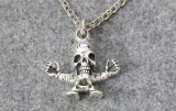 Chrome Hearts Pendant Skull Superman CHP056 Solid 925 Sterling Silver