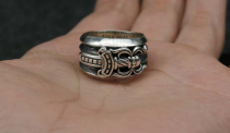 Chrome Hearts Sword Ring Solid 925 Sterling Silver CHR019