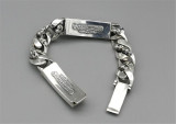 CHROME HEARTS Hip Hop 925 Sterling Silver Bracelet CHB006