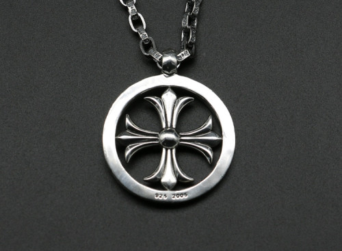 Chrome Hearts Pendant CH CROSS RING CHP143 Solid 925 Sterling Silver