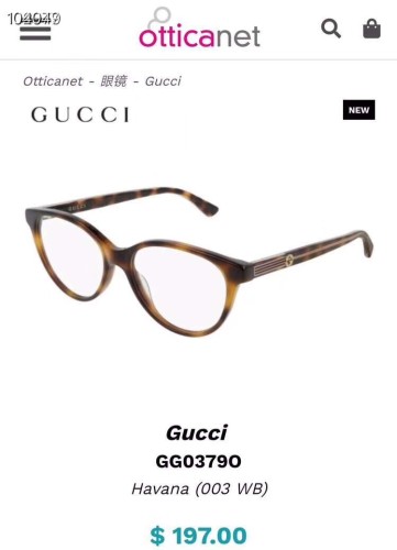 Wholesale GUCCI Eyeglasses GG0379 Online FG1188