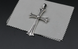Chrome Hearts Pendant CH CROSS CHP009 Solid 925 Sterling Silver