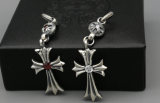 Chrome Hearts Pendant CH CROSS Diamond CHP062 Solid 925 Sterling Silver