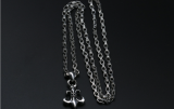 Chrome Hearts Pendant BS Fleur CHP029 Solid 925 Sterling Silver