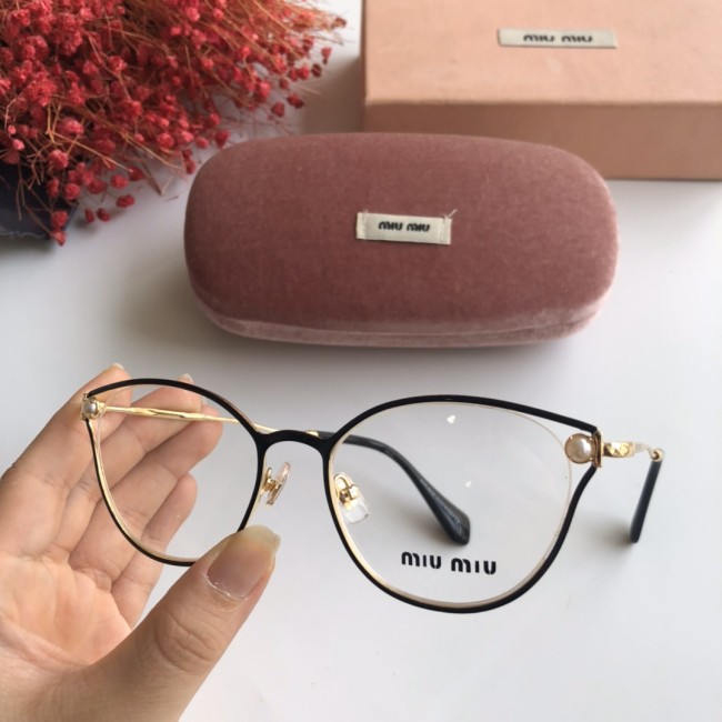 Wholesale 2020 Spring New Arrivals for MIU MIU eyeglass frames replica MU53QV Online FMI160