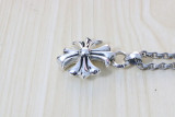 Chrome Hearts Pendant CH CROSS Flower CHP099 Solid 925 Sterling Silver
