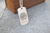 Chrome Hearts Pendant Tag Playing CARDS CHP075 Solid 925 Sterling Silver