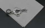 Chrome Hearts CH CROSS Pendant CHP005 Solid 925 Sterling Silver
