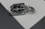 Chrome Hearts Pendant The Lior King CHP066 Solid 925 Sterling Silver