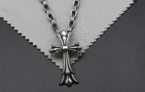 Chrome Hearts Pendant Double CH CROSS CHP030 Solid 925 Sterling Silver