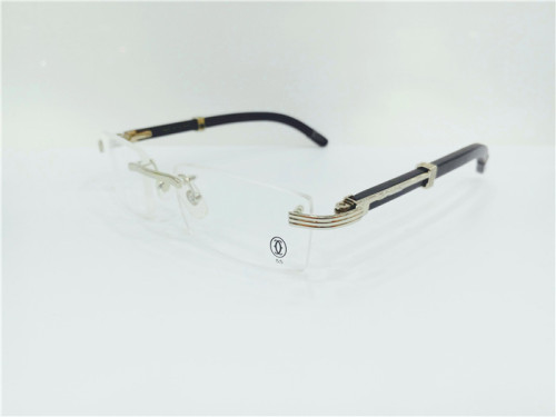 Discount Cartier replica glasses Spectacle frames Wood FCA225