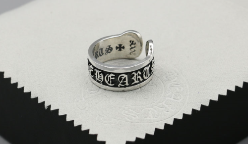 Chrome Hearts Narrow CH CROSS Ring Solid 925 Silver Amazing CHR029