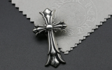 Chrome Hearts Pendant Double CH CROSS CHP030 Solid 925 Sterling Silver