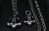 Chrome Hearts Pendant ARMY FLEUR CHP036 Solid 925 Sterling Silver
