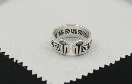 Chrome Hearts Celebrity Open Ring CHR068 Solid 925 Sterling Silver