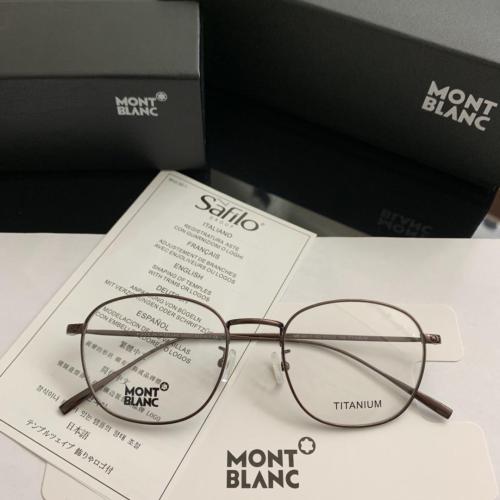 Shop Factory Price MONT BLANC fake glass frames MB668 Online FM337