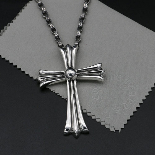 Chrome Hearts Pendant CH CROSS CHP142 Solid 925 Sterling Silver