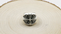 Chrome Hearts Ring Classic Oval Sterling Silver CHR036
