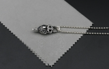 Chrome Hearts Pendant Sword Heart CHP054 Solid 925 Sterling Silver