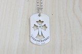 Chrome Hearts Pendant Dagger CH CROSS Hollow out CHP069 Solid 925 Sterling Silver