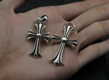 Chrome Hearts Pendant CH CROSS CHP089 Solid 925 Sterling Silver