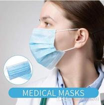 Medical masks In Stock! Disposable Face Mask Non Woven Face Masks 3 Layer Anti-Dust Waterproof Dust Air Pollution Protection N95 free shipping