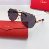 Wholesale Cartier faux sunglasses Wood CT8200989 Wooden Frame CR151