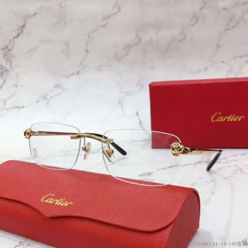 Cartier Metal CT0148O optical replica Frames FCA323