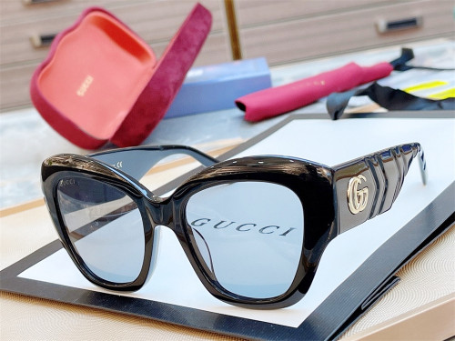 Cat eye sunglasses fake brands GUCCI GG0808S SG713