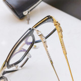 Designer fake optical frames Chrome Hearts fake optical glasses OVERPOKED FCE254