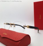 Cartier Wooden fake optical glasses CT0286O FCA247