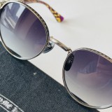 Top faux sunglasses Brands Men's Chrome Hearts Titanium CH8073 SCE188