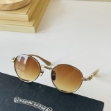 Top faux sunglasses Brands Men's Chrome Hearts Titanium CH8073 SCE188