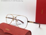 Cheap EyeGlasses Optical Online Wooden Cartier CT00058 FCA269
