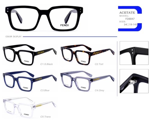 Buy Prescription Glasses Online FENDI FD8847 FFD070